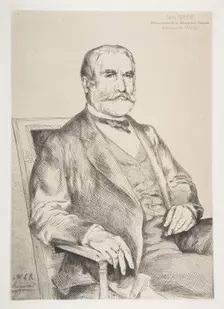 Portrait of Louis Robert, 1873. Creator: Felix Bracquemond