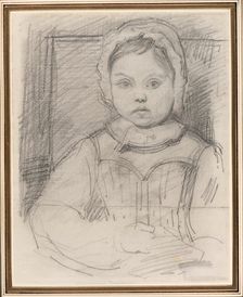 Portrait of Louis Robert, 3 years old, 1843/44. Creator: Jean-Baptiste-Camille Corot
