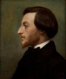Portrait of Louis Ratisbonne, 1852. Creator: Ary Scheffer