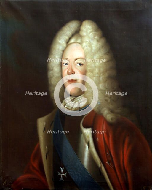 Portrait of Louis Rudolph, Duke of Brunswick-Lüneburg (1671-1735), Prince..., 2nd Half of 18th cen. Creator: Anonymous.