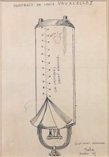 Portrait of Louis VauxcellesLouis Vauxcelles, 1917