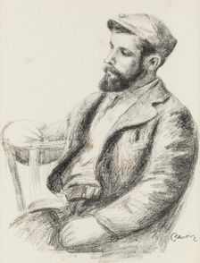 Portrait of Louis Valtat (1869-1952), 1904. Creator: Renoir, Pierre Auguste (1841-1919)