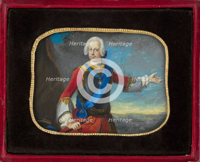 Portrait of Louis VIII (1691-1768), Landgrave of Hesse-Darmstadt, 1750.