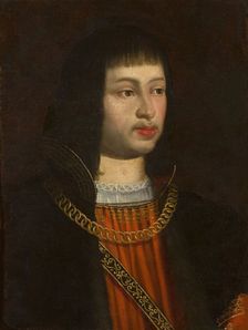 Portrait of Louis XI of France (1423-1483), 1450. Creator: Anonymous