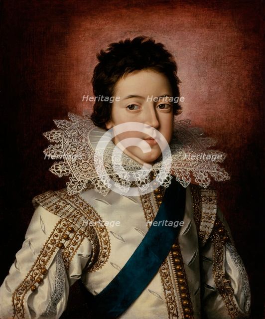 Portrait of Louis XIII, King of France as a Boy, c1616. Creator: Frans Pourbus the Younger.