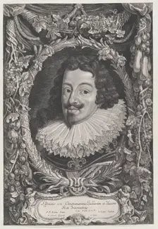 Portrait of Louis XIII, King of France, ca. 1650. Creators: Jacob Louys, Pieter Soutman