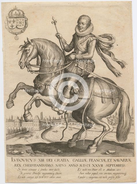 Portrait of Louis XIII of France (1601-1643), 1630.