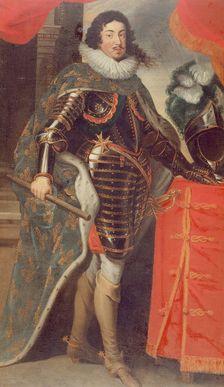 Portrait of Louis XIII of France (1601-1643), c1625. Creator: Anon