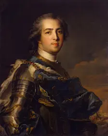 Portrait of Louis XV of France, 1745. Creator: Jean-Marc Nattier