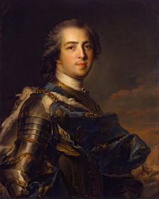 Portrait of Louis XV of France, 1745. Creator: Jean-Marc Nattier