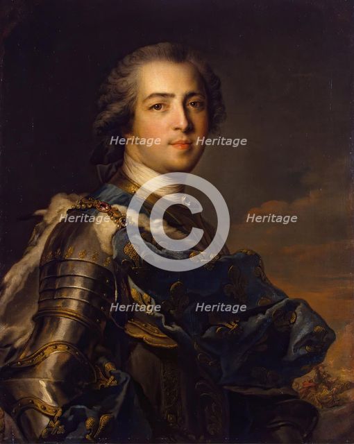Portrait of Louis XV of France, 1745. Creator: Jean-Marc Nattier.