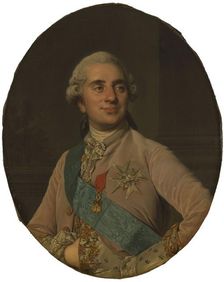 Portrait of Louis XVI, c1776. Creator: Joseph Siffred Duplessis