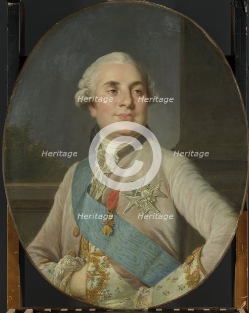 Portrait of Louis XVI, King of France, c.1777-c.1789. Creator: Workshop of Joseph Duplessis.