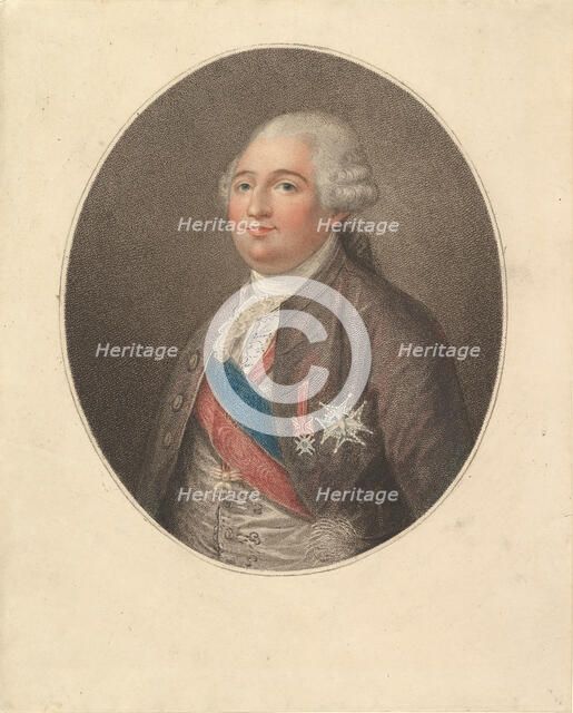 Portrait of Louis XVI, late 18th century. Creator: Unknown.