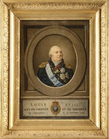 Portrait of Louis XVIII (1755-1824), 1815