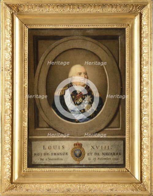 Portrait of Louis XVIII (1755-1824), 1815.