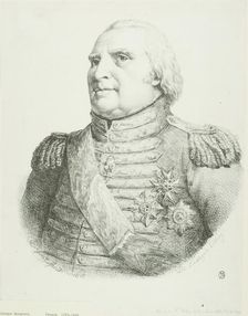 Portrait of Louis XVIII, 1816. Creator: Pierre Nolasque Bergeret