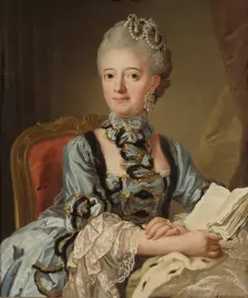 Portrait of Louisa Ulrika of Prussia (1720-1782), Queen of Sweden, 1768