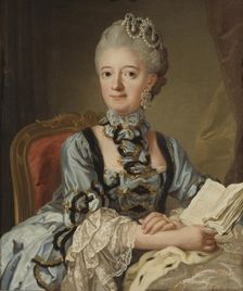 Portrait of Louisa Ulrika of Prussia (1720-1782), Queen of Sweden, 1768
