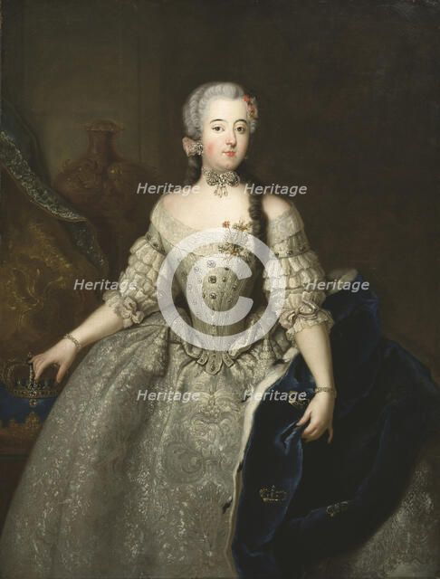 Portrait of Louisa Ulrika of Prussia (1720-1782), Queen of Sweden.