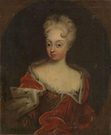 Portrait of Louise of Mecklenburg-Güstrow (1667-1721), Queen of Denmark and Norway, 1700-1721. Creator: Anonymous