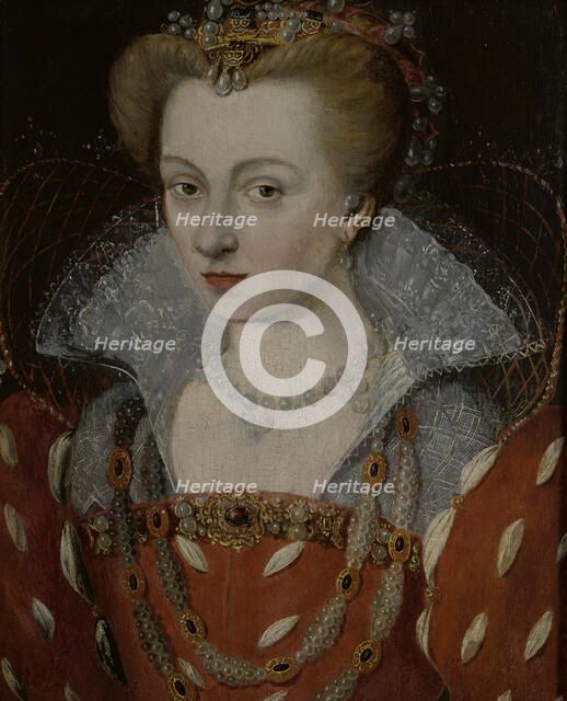 Portrait of Louise of Lorraine (1553-1601), after 1575. Creator: Unknown.
