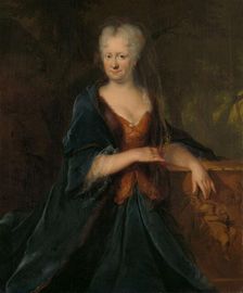Portrait of Louise Christina Trip, wife of Gerrit Sichterman, 1725. Creator: Cornelis Troost