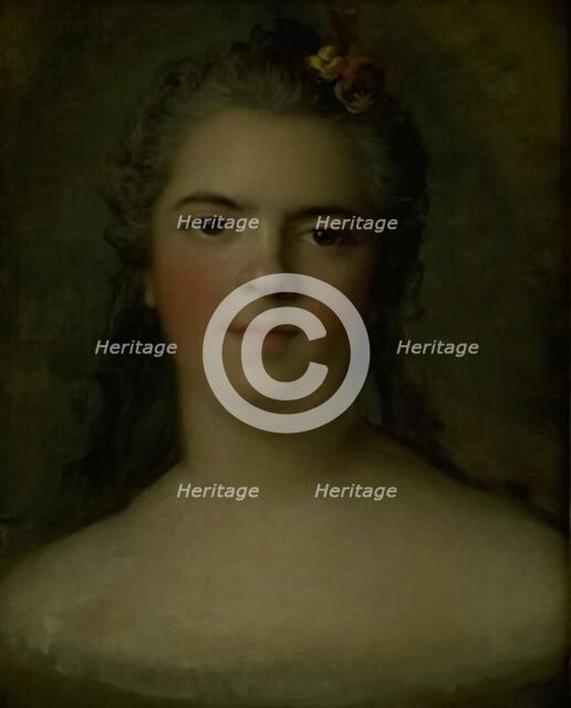 Portrait of Louise-Élisabeth de France, Louis XV's Daughter "Mme Infante", 1749. Creator: Jean-Marc Nattier.