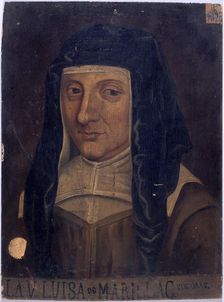Portrait of Louise Legras, born of Marillac (1591-1622), c1660. Creator: Unknown