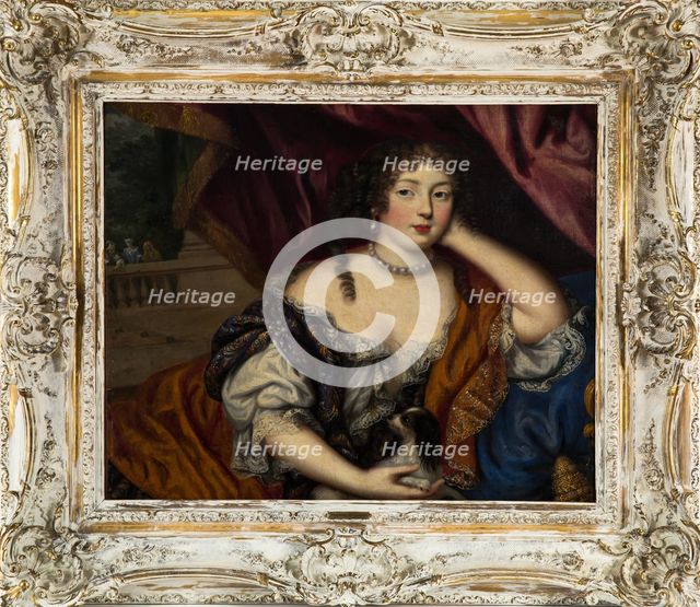 Portrait of Louise Renée de Penancoët de Kérouaille, Duchess of Portsmouth (1649-1734). Artist: Gascar, Henri (1635-1701)