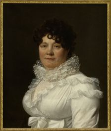 Portrait of Louise-Rosalie Dugazon, born Lefevre (1755-1821), singer, c1810. Creator: Henri-Francois Riesener