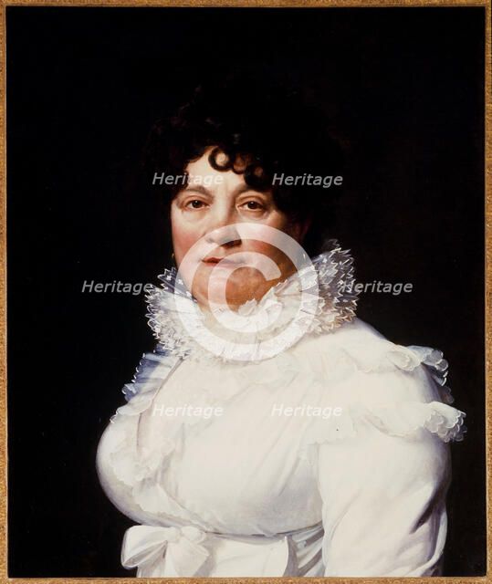 Portrait of Louise-Rosalie Dugazon, born Lefevre (1755-1821), singer, c1810. Creator: Henri-Francois Riesener.