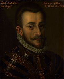 Portrait of Lodewijk (1538-74), Count of Nassau, c.1609-c.1633. Creator: Anon