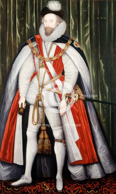 Portrait of Lord Thomas Howard of Walden, 1st Earl of Suffolk, 1598. Artist: Unknown.