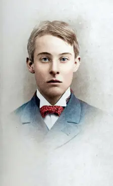 Portrait of Lord Alfred Douglas at the age of twenty-one, at Oxford, 1891. Creator: Unknown