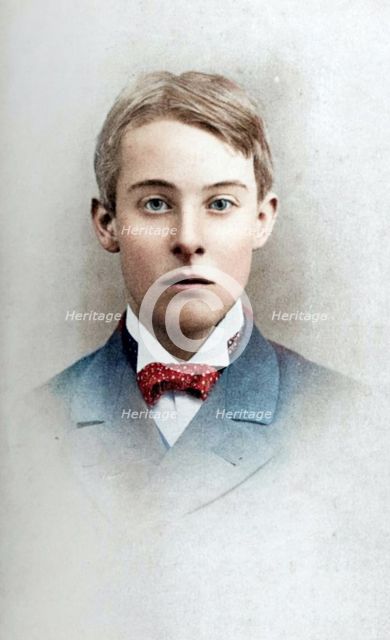 Portrait of Lord Alfred Douglas at the age of twenty-one, at Oxford, 1891. Creator: Unknown.