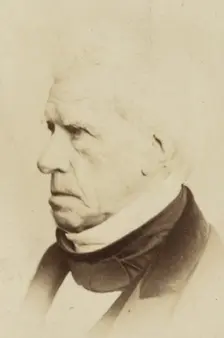 Portrait of Lord Brougham, before 1868. Creator: Unknown
