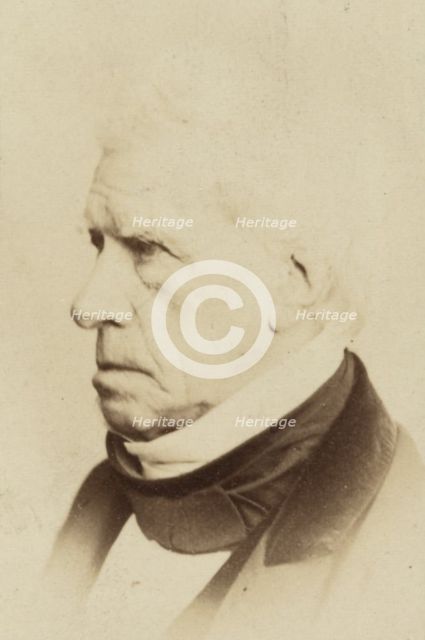 Portrait of Lord Brougham, before 1868. Creator: Unknown.