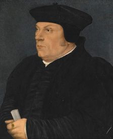 Portrait of Lord Chancellor Thomas Cromwell, probably late 1500s. Creator: Hans Holbein the Younger
