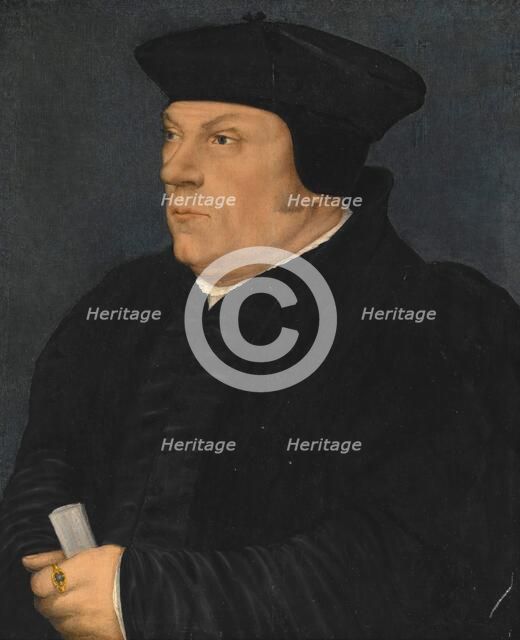 Portrait of Lord Chancellor Thomas Cromwell, probably late 1500s. Creator: Hans Holbein the Younger.