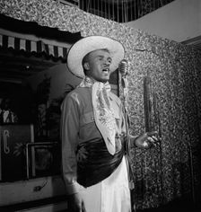 Portrait of Lord Invader, Renaissance Ballroom, New York, N.Y., ca. July, 1947. Creator: William Paul Gottlieb