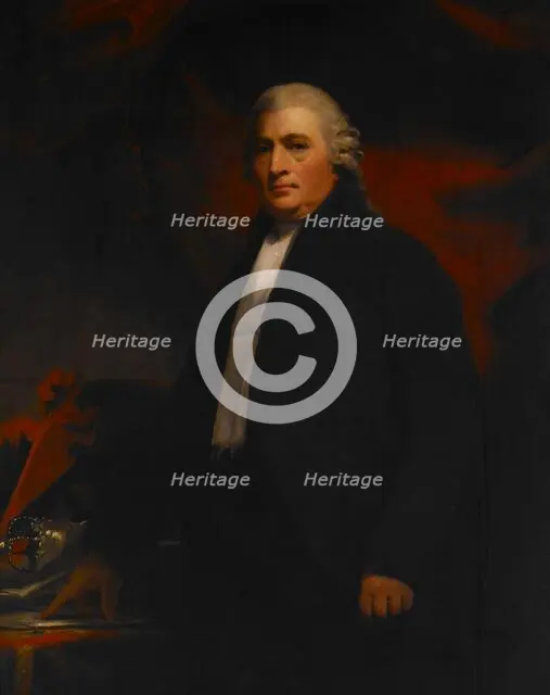 Portrait of Lord Robert Blair, unknown date. Creator: Henry Raeburn.
