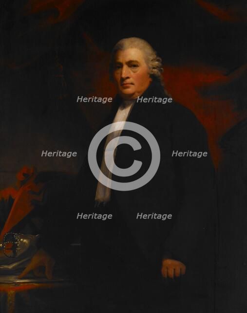Portrait of Lord Robert Blair, unknown date. Creator: Henry Raeburn.
