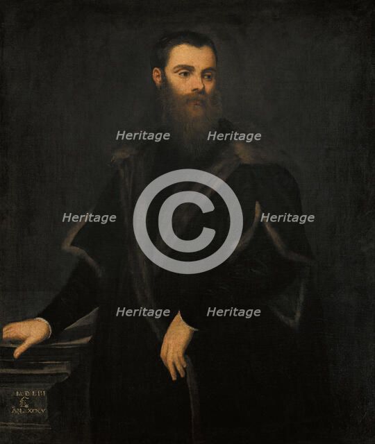 Portrait of Lorenzo Soranzo (1519-1575), 1553. Artist: Tintoretto, Jacopo (1518-1594)