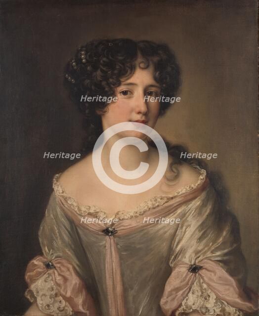 Portrait of La Duchessa Mancini Colonna (1646-1699), c.1670-c.1675. Creator: Jacob Ferdinand Voet.