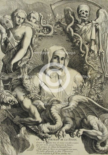 Portrait of la Voisin,.n.d. Creator: Antoine Coypel.