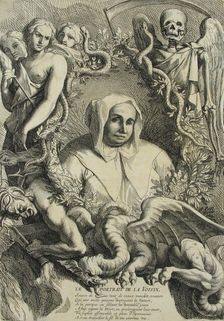 Portrait of la Voisin,.n.d. Creator: Antoine Coypel