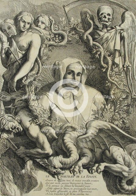 Portrait of la Voisin,.n.d. Creator: Antoine Coypel.