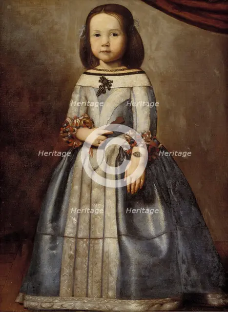 Portrait of Laura Chigi, 1646-1679. Creators: Alessandro Da Farnese Mattia, Francisco de Zurbaran.