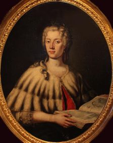Portrait of Laura Bassi (1711-1778) , Mid of the 18th cen.. Creator: Vandi, Carlo (?-1768)